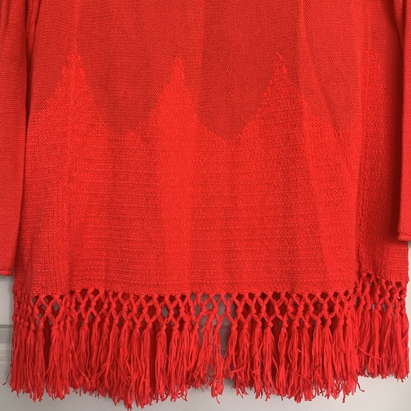 Lilly Pulitzer Tatum Cardigan in Picante Coral Orange - Picture 9 of 12